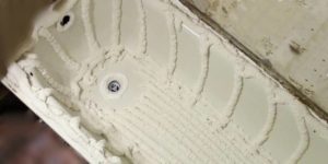 Вставка акрилового вкладыша