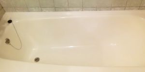 Ванна после вставки акрилового вкладыша