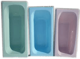 Цветные акриловые вкладыши для ванна в ванну