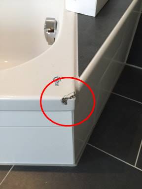 Повреждение ванны