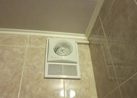 Вытяжка в ванне - вентилятор