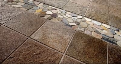 Плитка из керамогранита для ванны