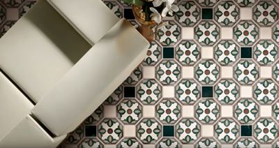 Восьмиугольная плитка в ванную комнату