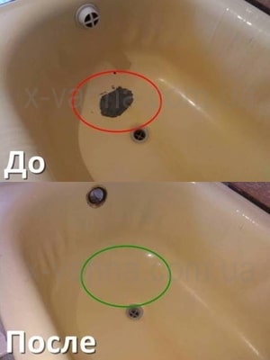 Дырка в ванне