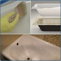 Основные методы реставрации: Наливной метод, Эмалировка, Акриловая вставка Способы реставрации