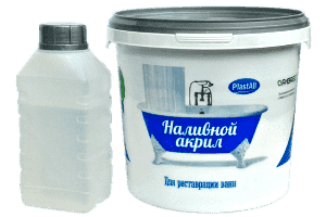 Жидкий акрил для ванн